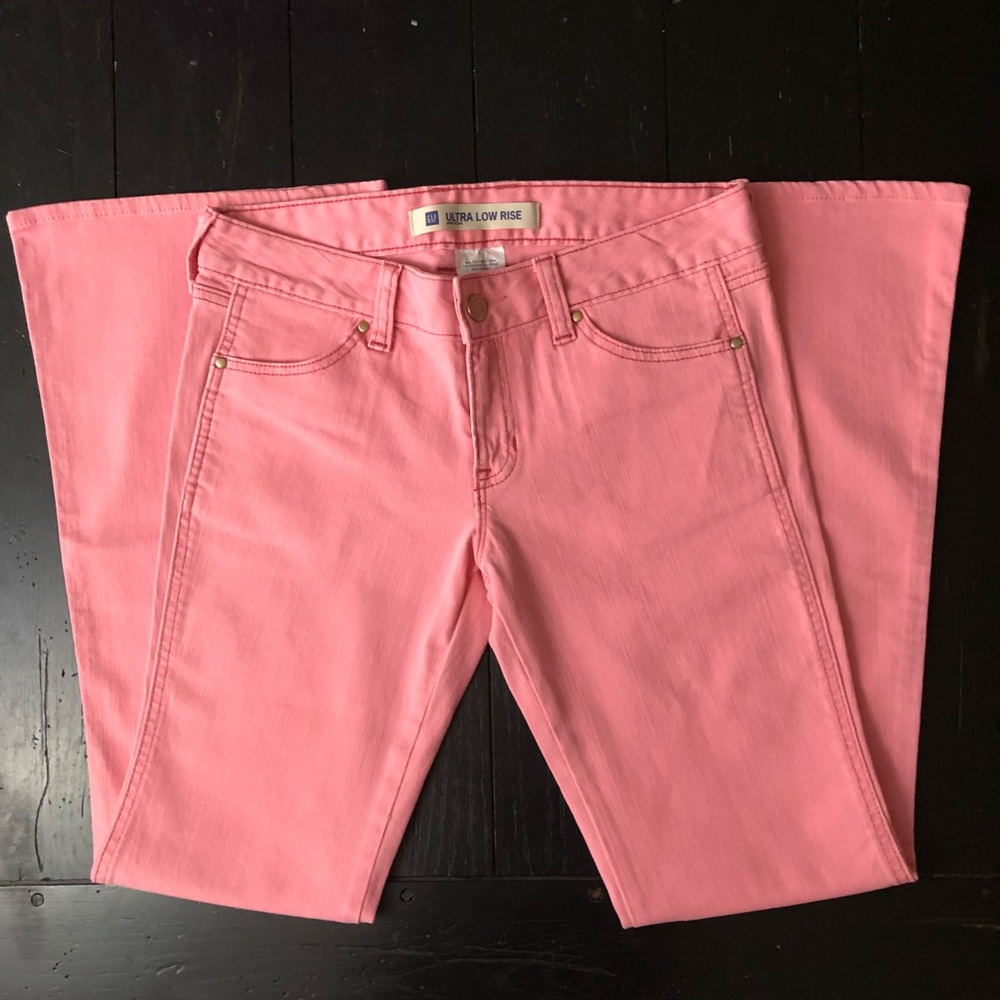 Gap Low Rise Flare Leg Jeans